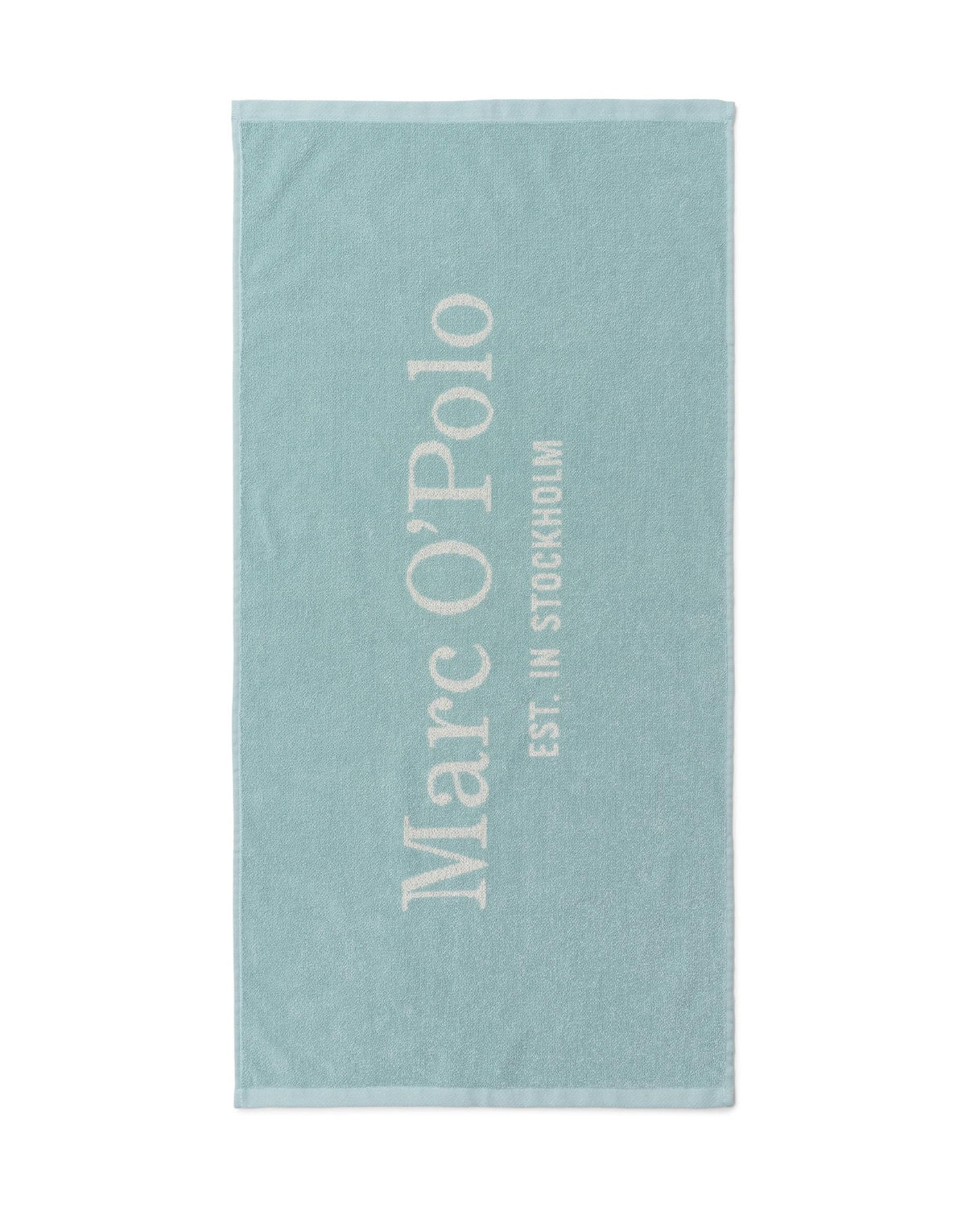 Marc O'Polo Handdoekenset Statement Aquamarine Set van 2
