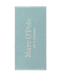 Marc O'Polo Handdoekenset Statement Aquamarine Set van 2