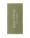Marc O'Polo Handdoekenset Statement - 50x100 cm - Mosgroen - Set van 2