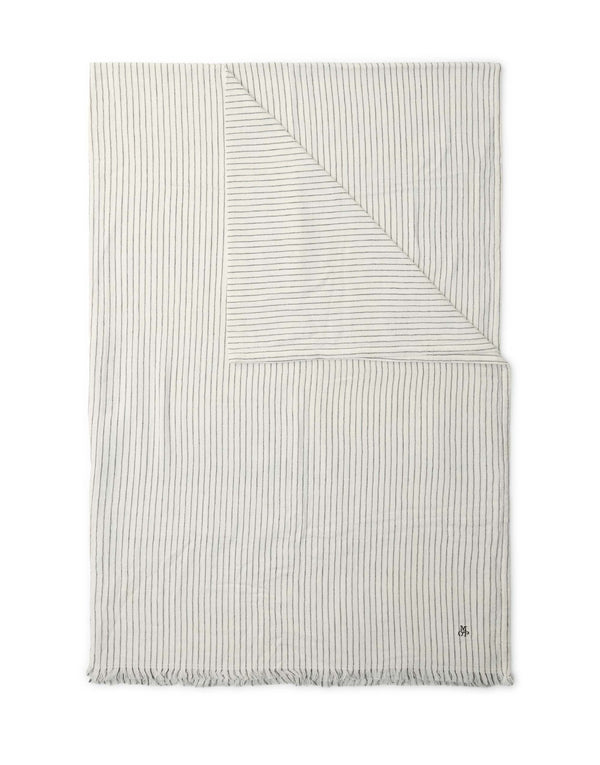 Marc O'Polo Plaid Fine Stripe Antraciet