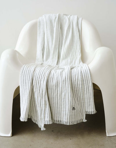 Marc O'Polo Plaid Fine Stripe Antraciet