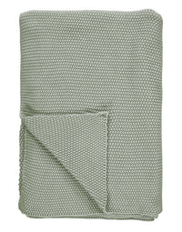 Marc O'Polo Plaid Nordic knit Garden Green