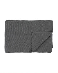 Marc O'Polo Plaid Nordic knit Stone