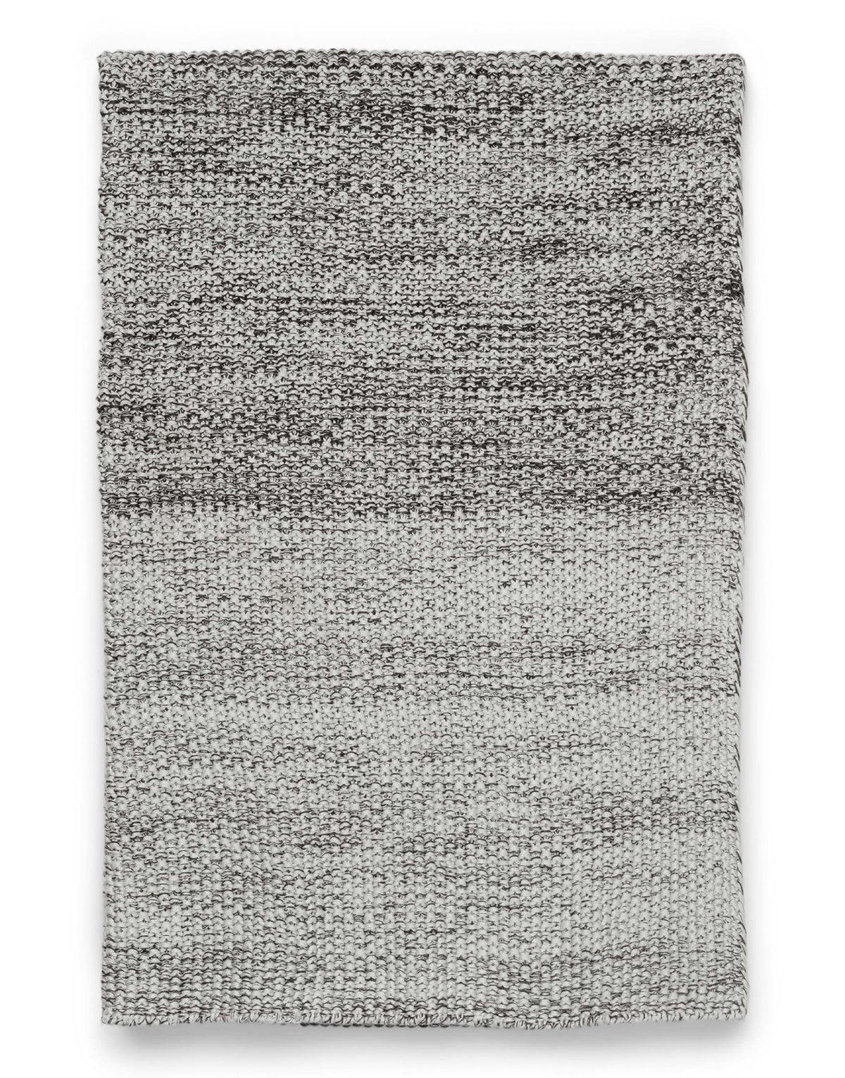 Marc O'Polo Plaid Nordic knit melange Antraciet