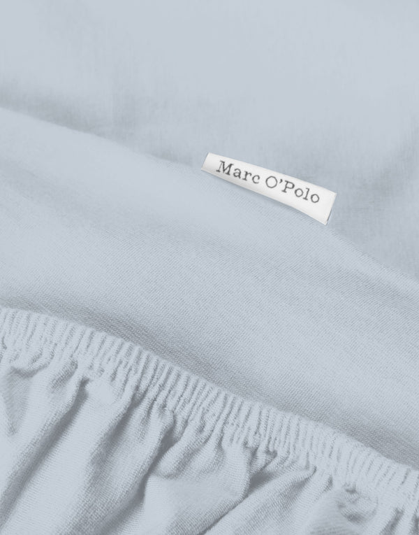 Marc O'Polo Hoeslaken Premium Organic Jersey Blue Sky