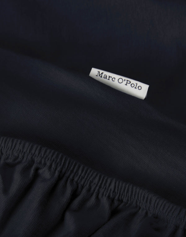 Marc O'Polo Hoeslaken Premium Organic Jersey Dark Navy