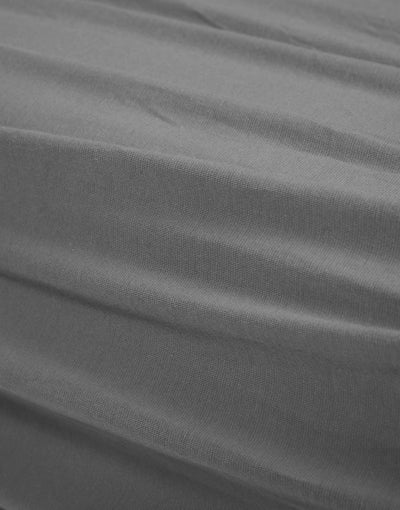Marc O'Polo Hoeslaken Premium Organic Jersey Grijs