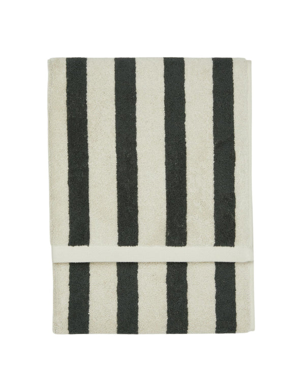 Marc O'Polo Handdoek Heritage Antraciet
