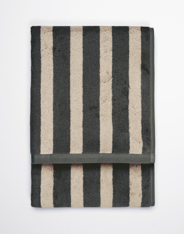 Marc O'Polo Handdoek Heritage Dark Sand