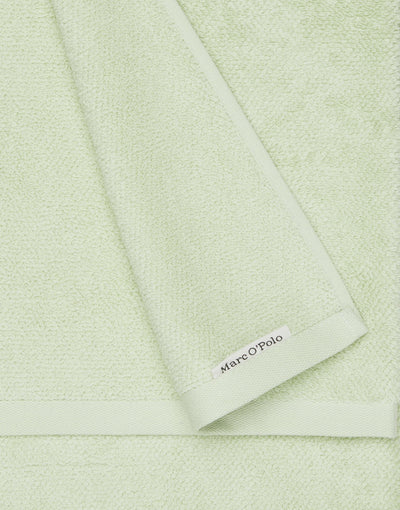 Marc O'Polo Handdoek Timeless Lichtgroen