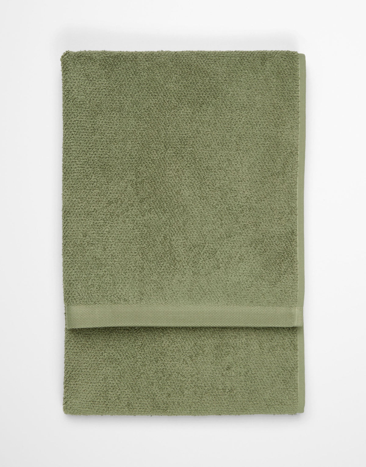 Marc O'Polo Handdoek Timeless Mosgroen