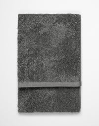 Marc O'Polo Handdoek Timeless melange Antraciet