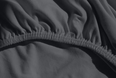 BeddingHouse Topper hoeslaken Jersey Super Stretch Grijs