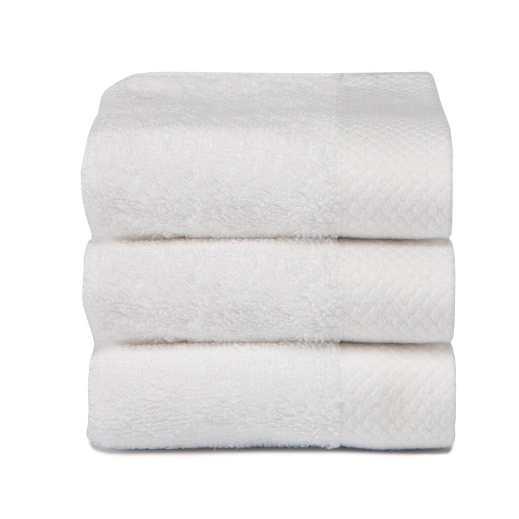 Seahorse Gastendoekje Pure White Set van 3