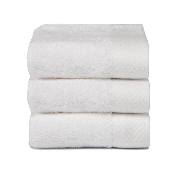 Seahorse Gastendoekje Pure White Set van 3