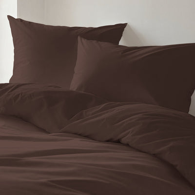 Byrklund Dekbedovertrek Quiet Cozy Chocolate Brown