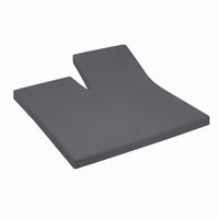 Cinderella Splittopper hoeslaken Jersey Single Split Anthracite