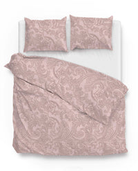 Zohome Dekbedovertrek Paisley di Lino Shell-Nude