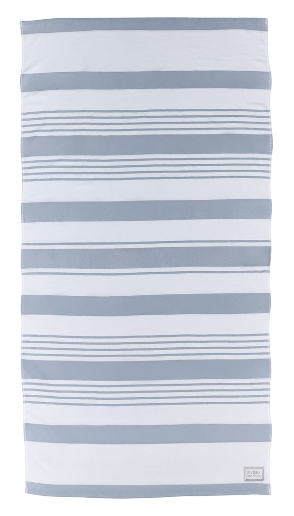 Riviera Maison Handdoek Matteo Blue
