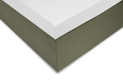 Zo!Home Topper hoeslaken Satinado White
