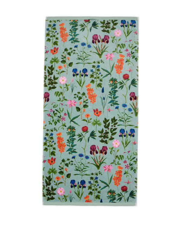 Essenza Handdoek Marigold Surf green