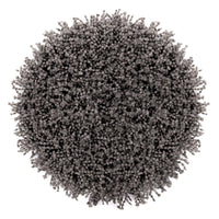 Heckett & Lane Badmat Onda Rond Classic-Anthracite