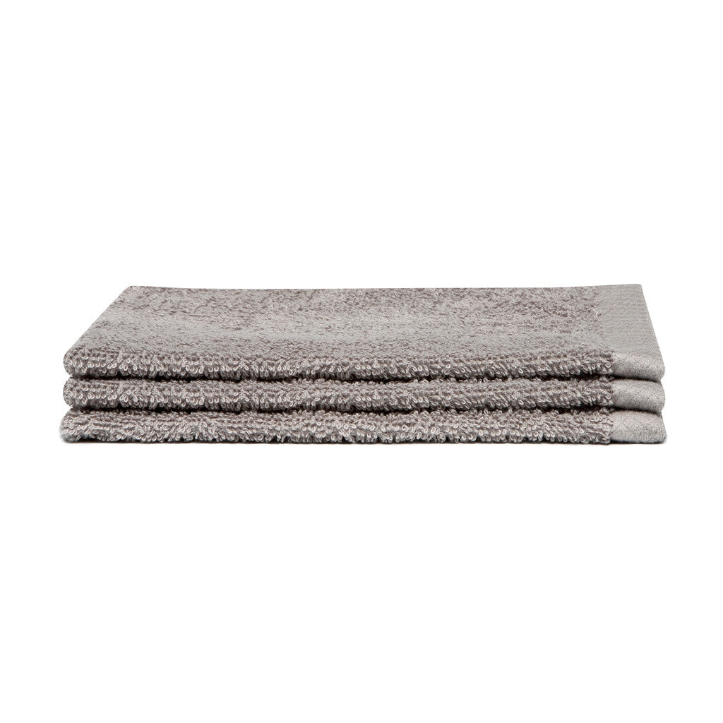 Seahorse Washandje Pure Cement Set van 3