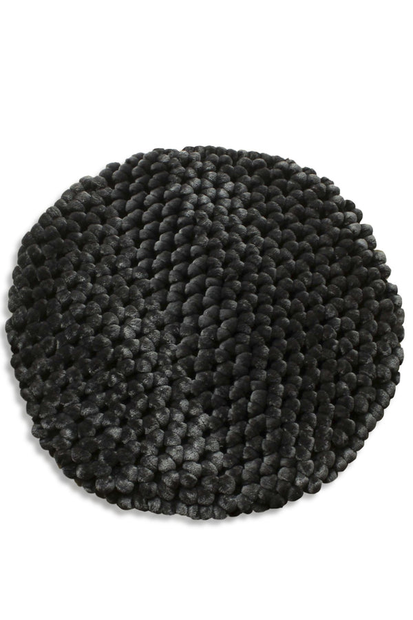 Heckett & Lane Badmat Lusso Rond Classic-Anthracite