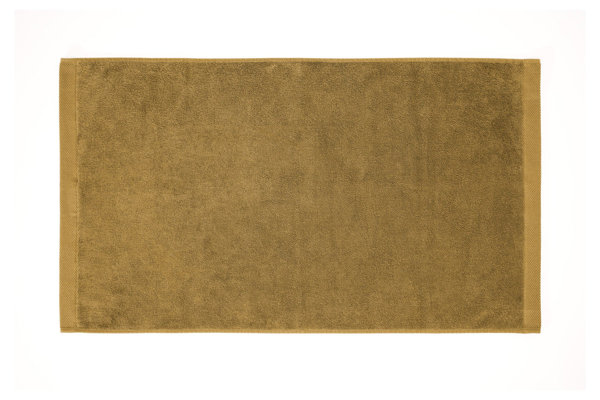 Heckett & Lane Handdoekenset Premium - 50x100 cm - Ochre-Yellow
