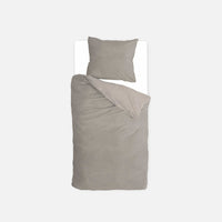 Byrklund Dekbedovertrek Favorite Fuzzle Taupe