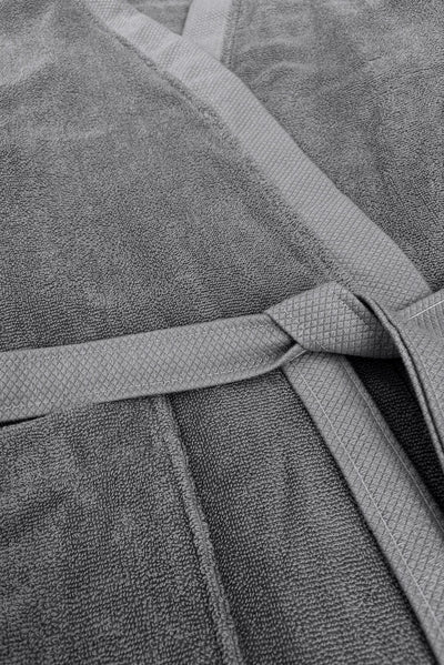 Heckett & Lane Badjas Premium Classic-Anthracite