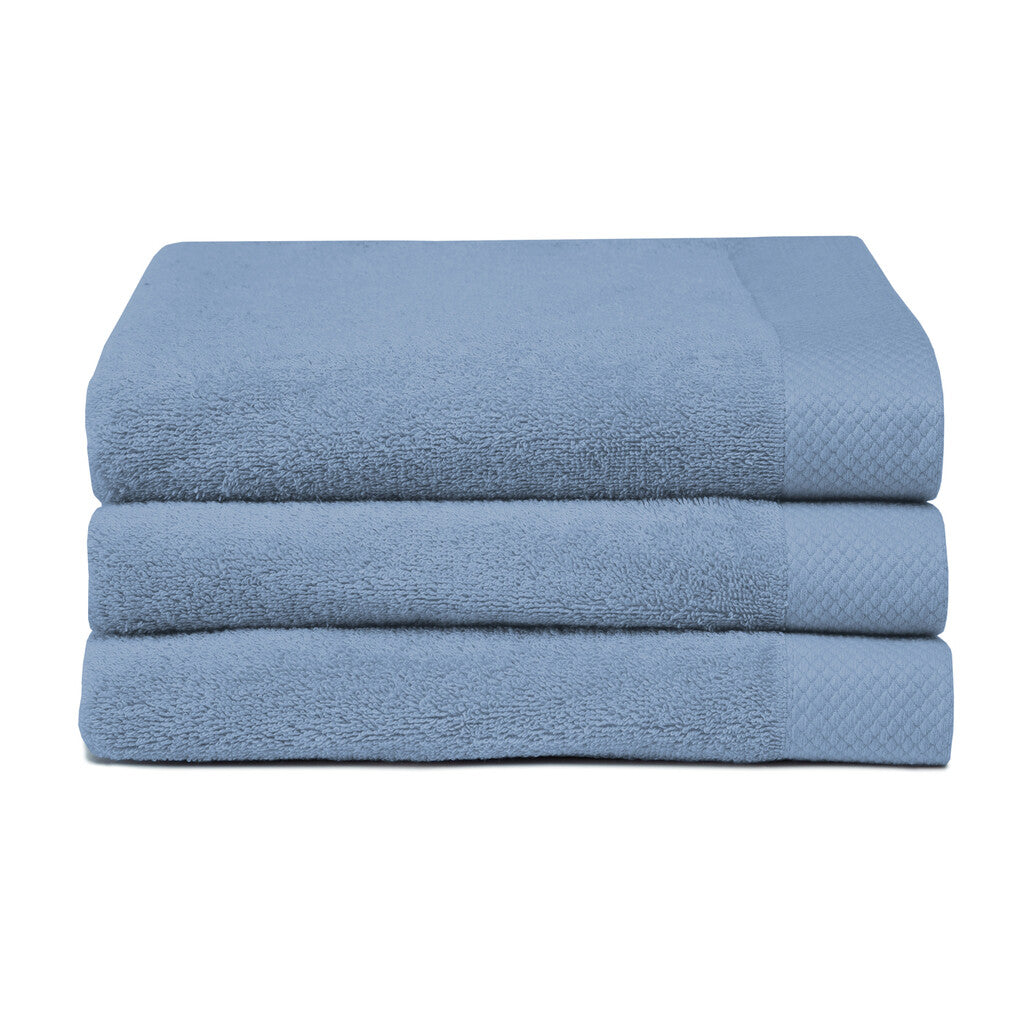 Seahorse Baddoek Pure Denim Set van 3