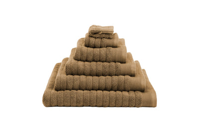 Heckett & Lane Washandje Prestige Cognac-Brown