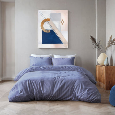 Byrklund Dekbedovertrek Nordic Blue
