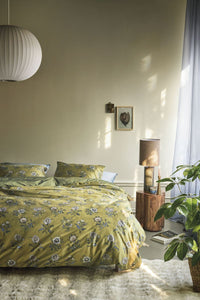 At Home Dekbedovertrek Bygone Olive Green
