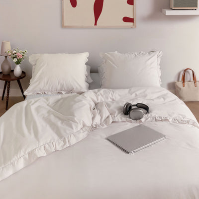 Dindi Home Dekbedovertrek Candy Clouds Off White