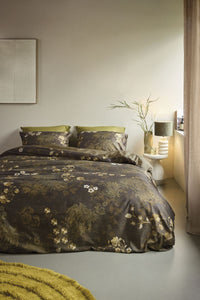 BeddingHouse Dekbedovertrek Darcy Olive Green