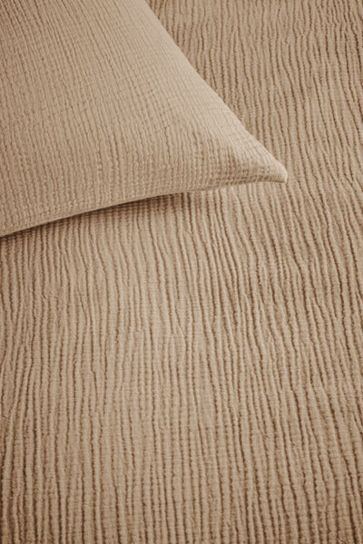 BeddingHouse Dekbedovertrek Mist Light Brown