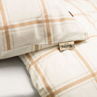 Walra Dekbedovertrek Comfort Checks Off White