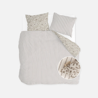 Walra Dekbedovertrek Brush & Bloom Zand
