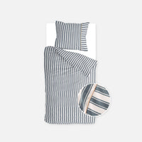 Walra Dekbedovertrek Refined Lines Blauw