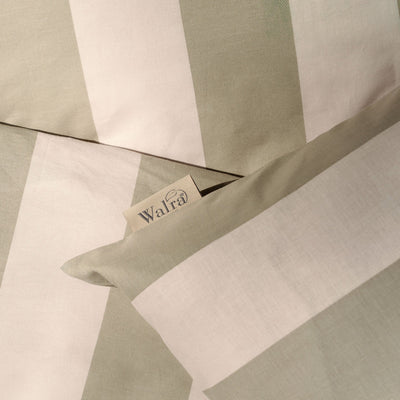 Walra Dekbedovertrek Straight Lines Groen