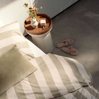 Walra Dekbedovertrek Straight Lines Groen