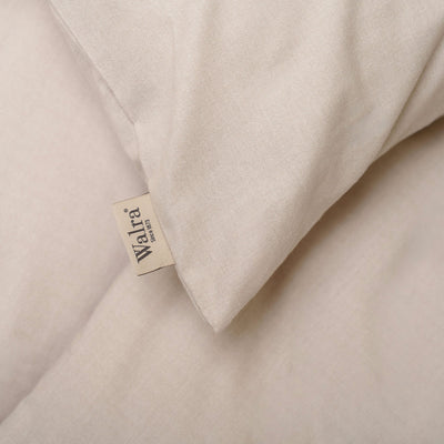 Walra Dekbedovertrek Soft Chevron Zand