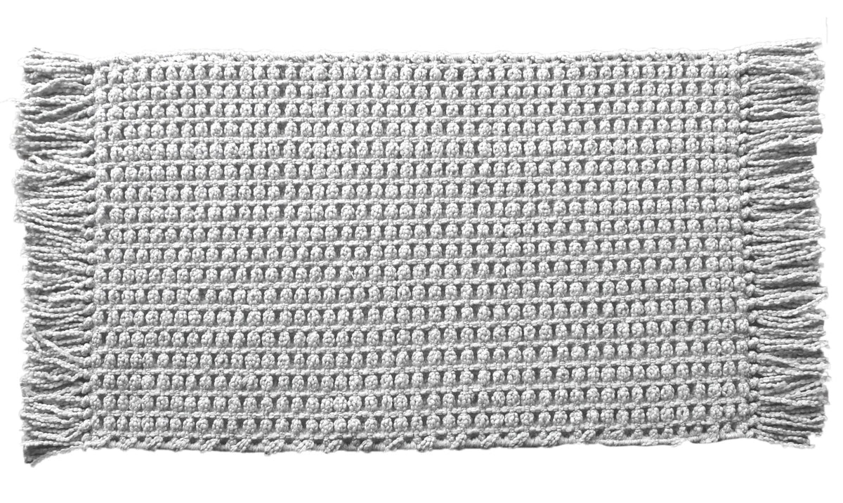Heckett & Lane Badmat Madras Light-Grey