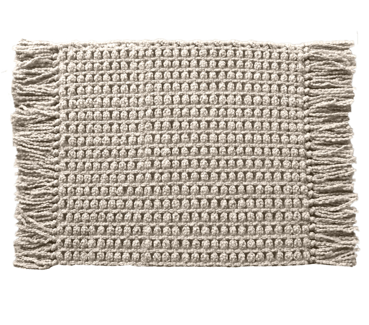 Heckett & Lane Badmat Madras Taupe