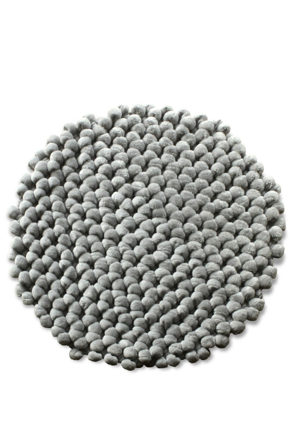 Heckett & Lane Badmat Lusso Rond Ash-Grey