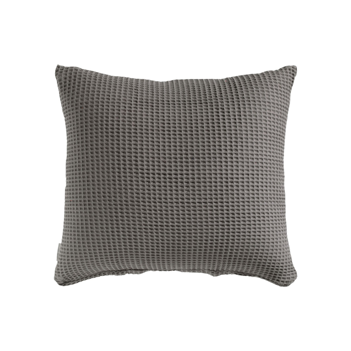 Heckett & Lane Kussensloop Wafel Dark-Gull-Grey