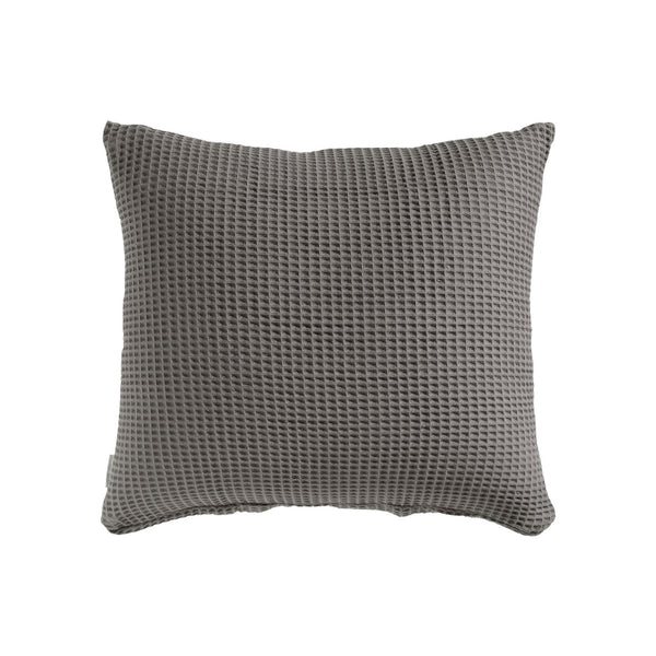 Heckett & Lane Kussensloop Wafel Dark-Gull-Grey