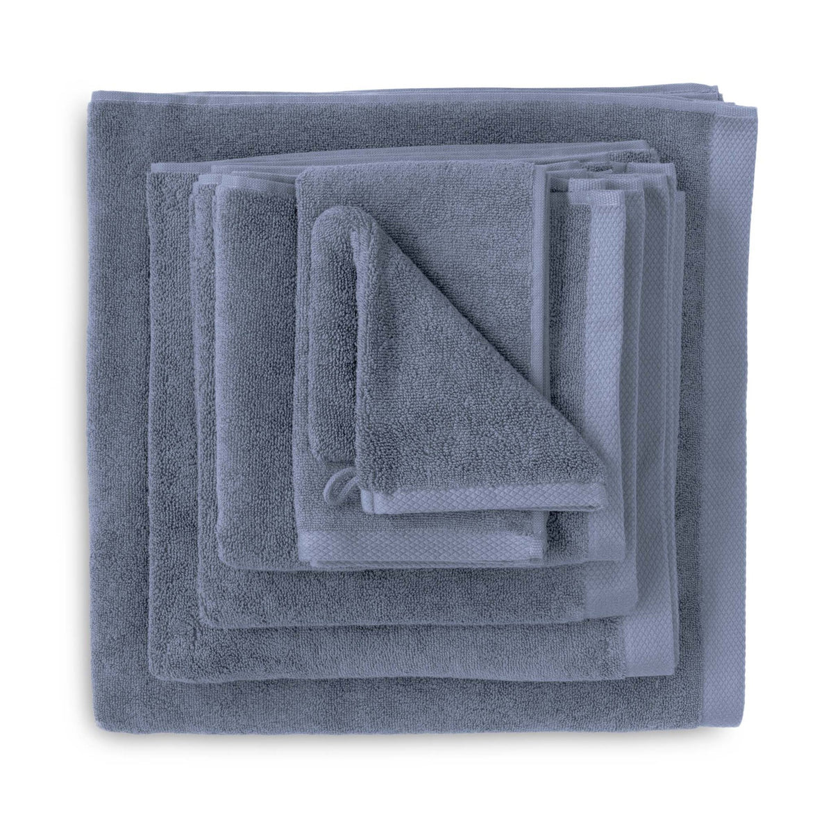 Heckett & Lane Handdoekenset 1x - 50x100 cm - Celectic-Blue